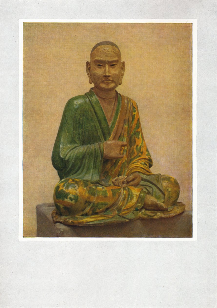 Oturan Lohan Figürü - Tang Hanedanlığı, MS 7. ila 10. yüzyıllar, 1936 by Unbekannt