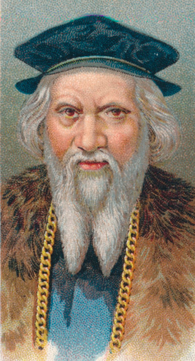 Sebastian Cabot c.1474 c.1557, İngiliz doğumlu, İtalyan kaşif, 1924 by Unbekannt