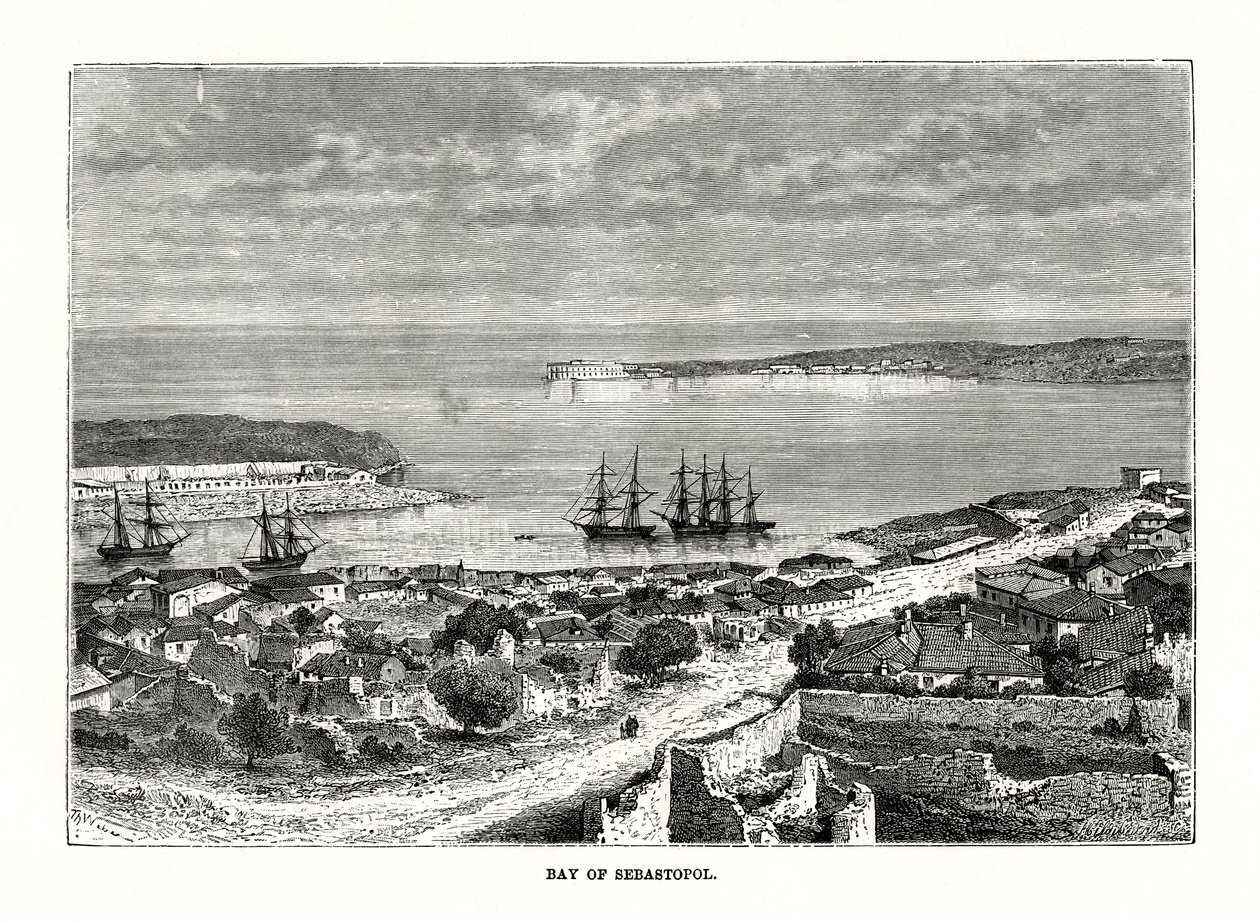 Sivastopol, Ukrayna, 1879 by Unbekannt
