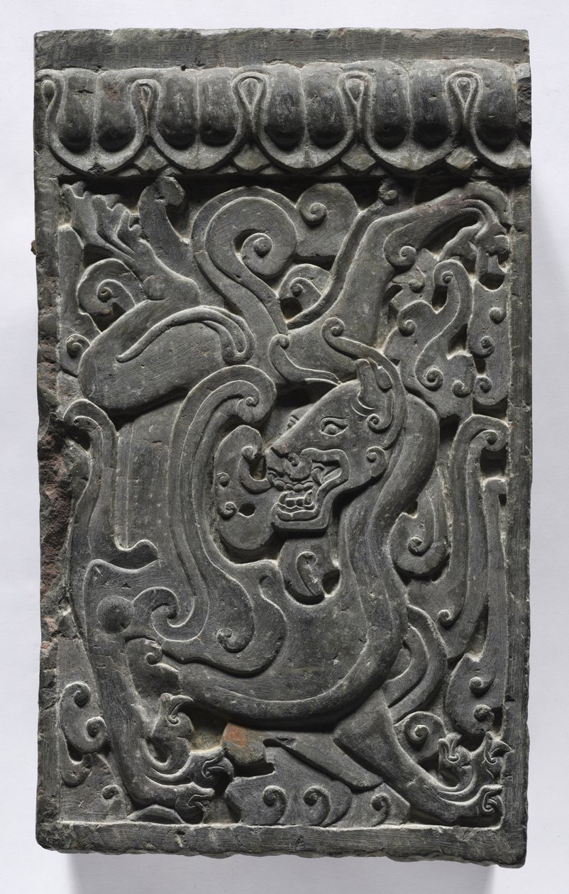 Bir Tabut Platformunun Kesiti: Feline, 550-577. by Unbekannt