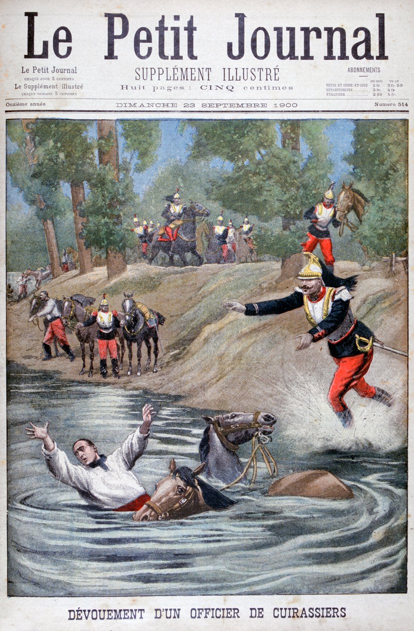 Bir Fransız zırhlısının fedakarlığı, 1900 by Unbekannt