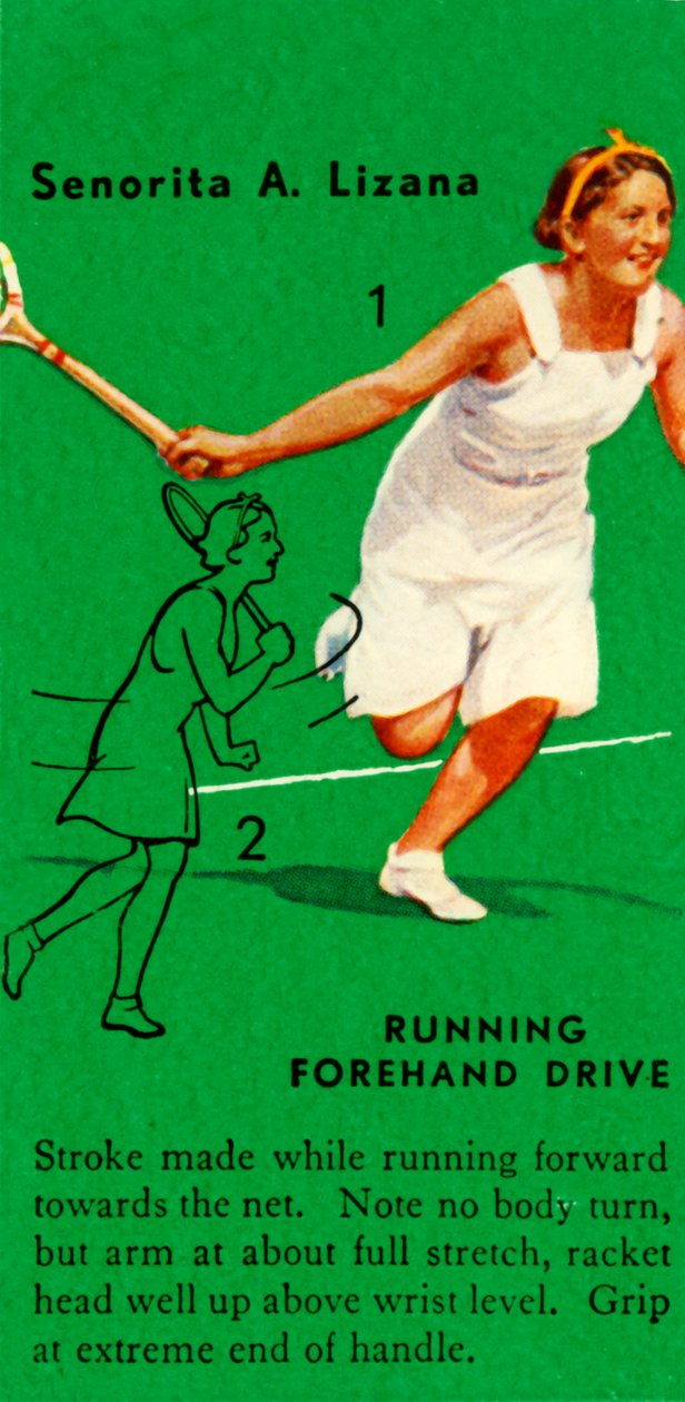 Senorita A. Lizana - Forehand Drive