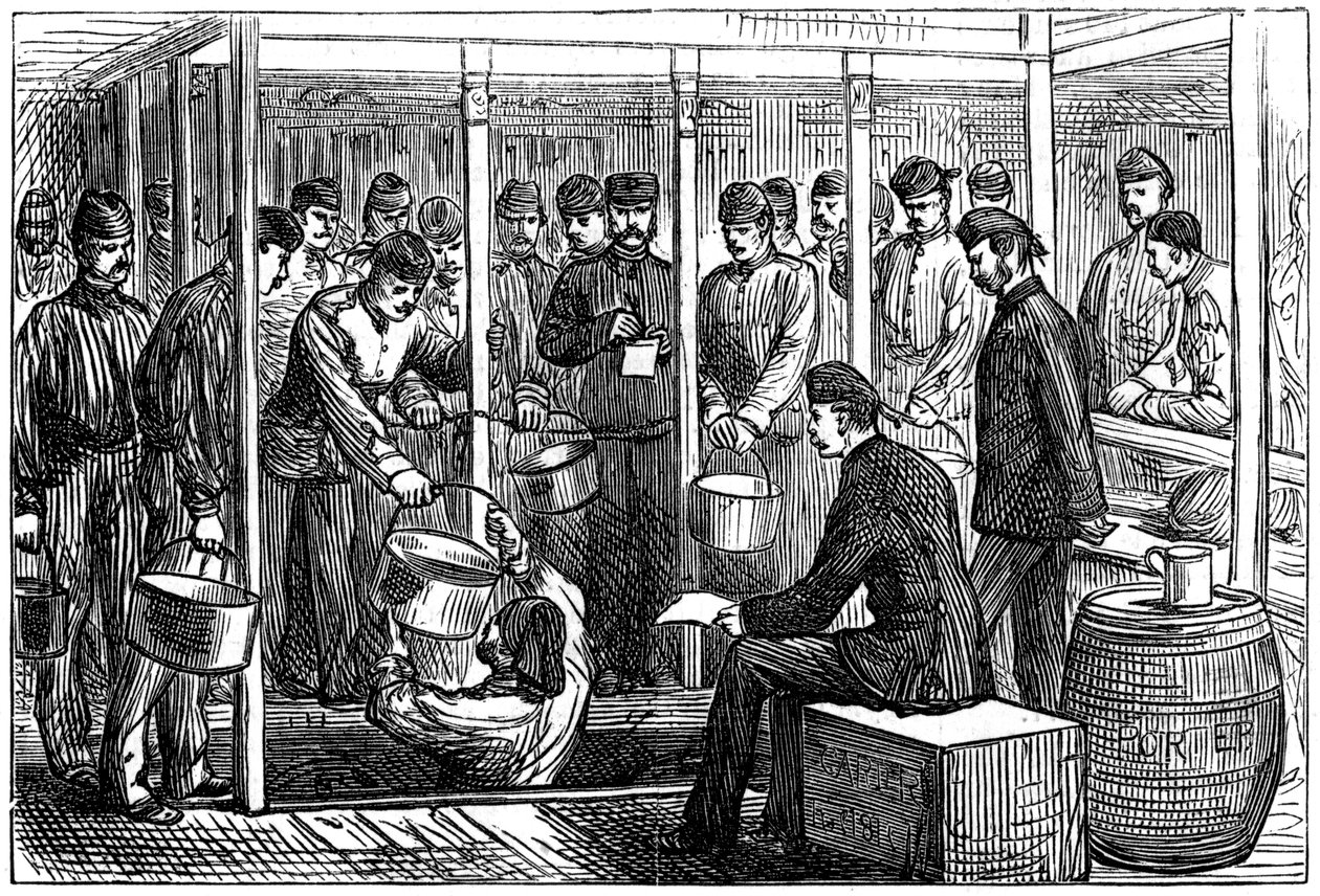 Bir birlik gemisinde hamallık yapmak, 1878 by Unbekannt