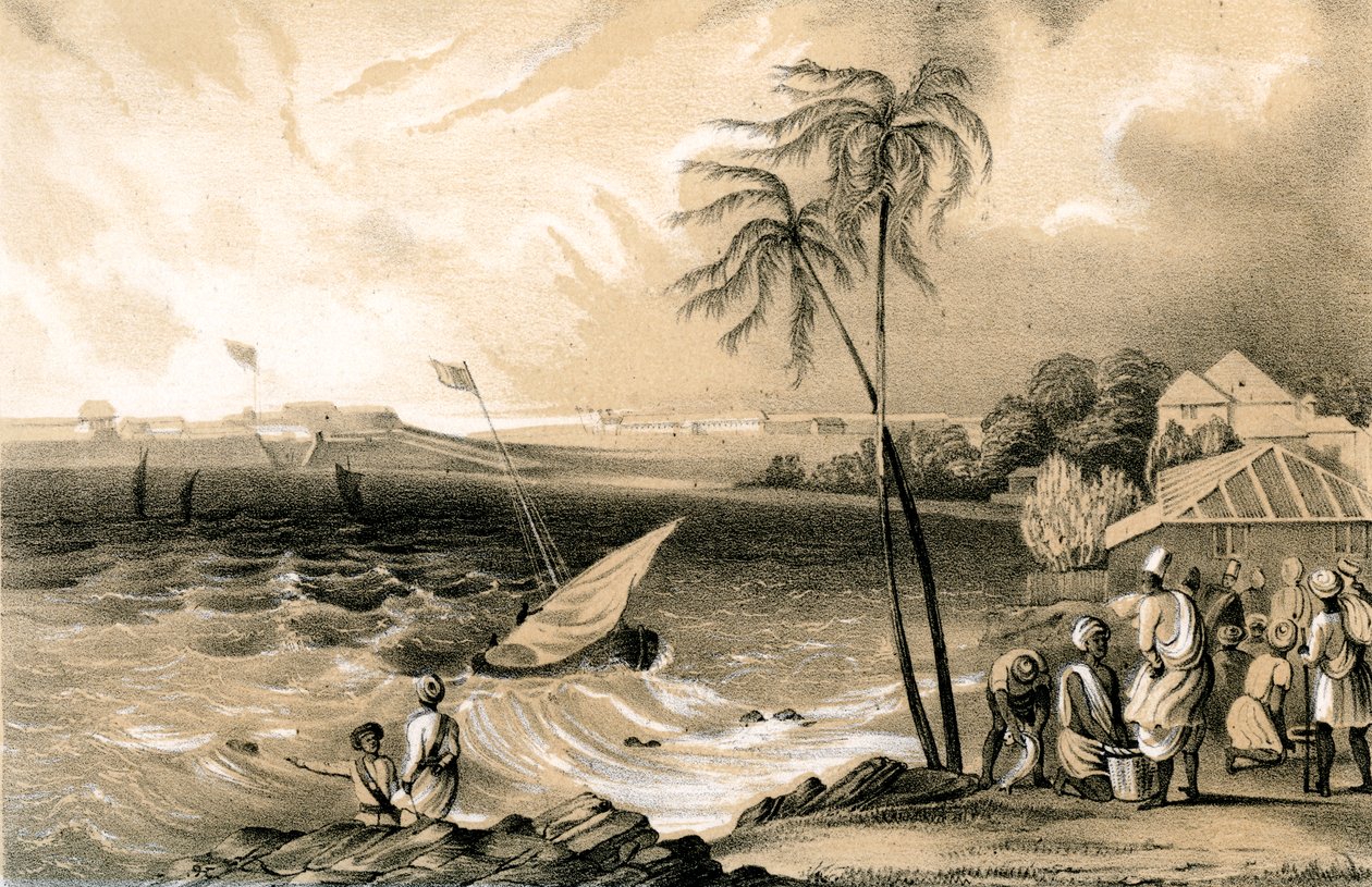 Muson dönemi, Cannanore Kalesi, 1847 by Unbekannt