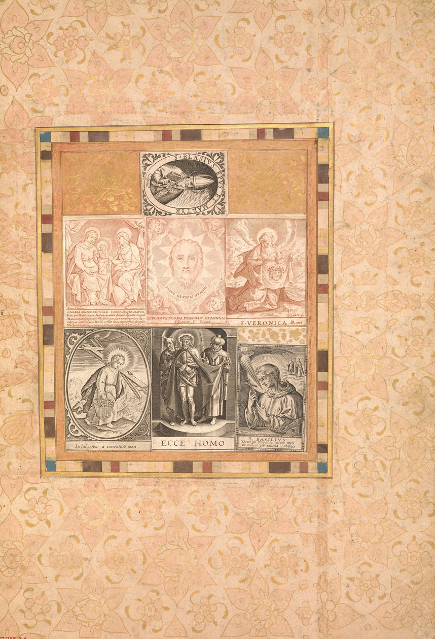 Yedi Adanmışlık Sahnesi, Bellini Albümünden Folyo, yak. 1600. by Unbekannt