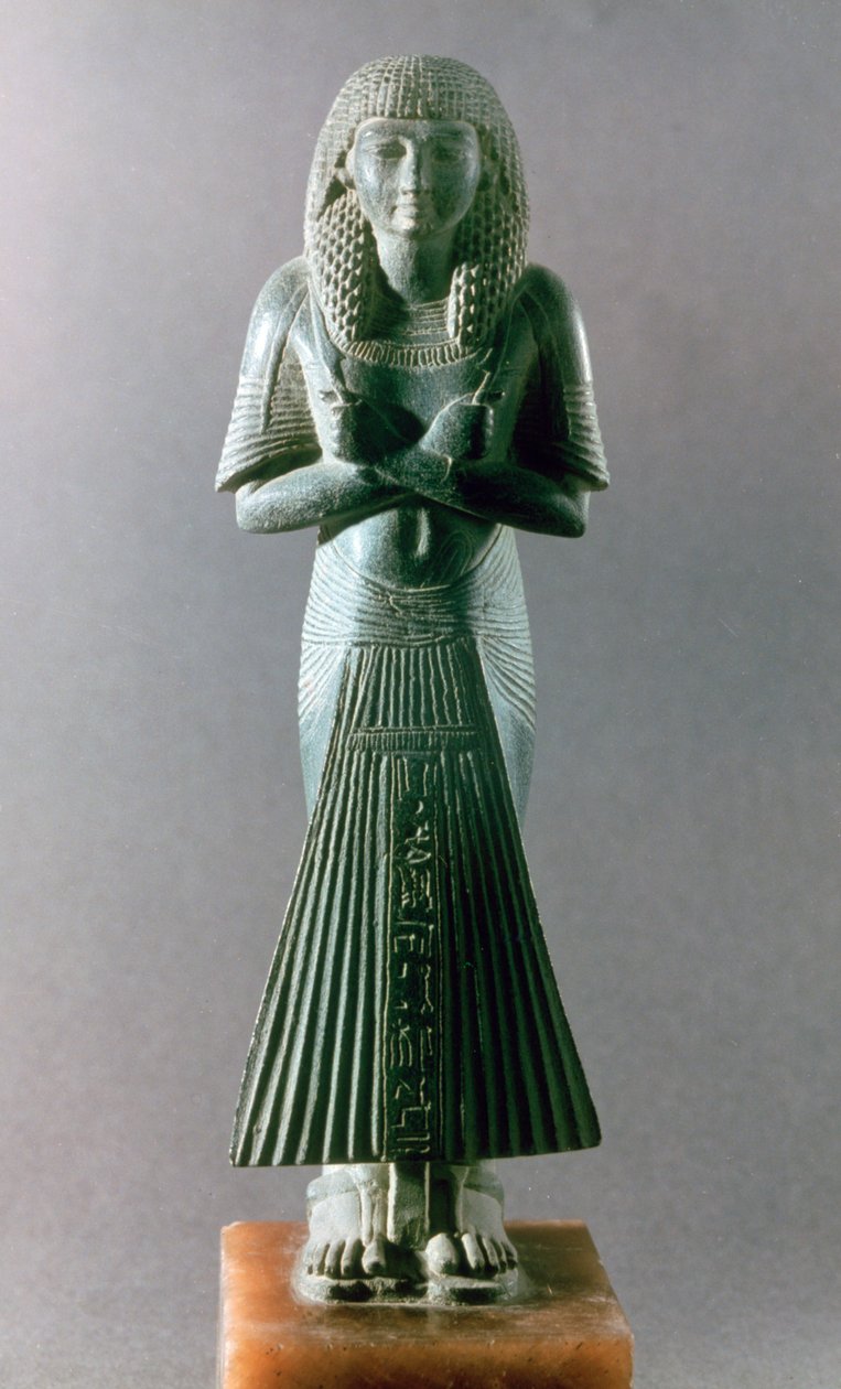 Shabti veya Ushabti, bir cenaze heykelciği, Mısır, 18. Hanedan by Unbekannt