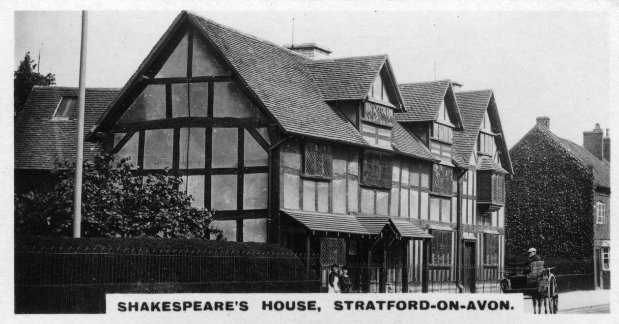 Shakespeare'in evi, Stratford-on-Avon, Warwickshire, c1920'ler by Unbekannt