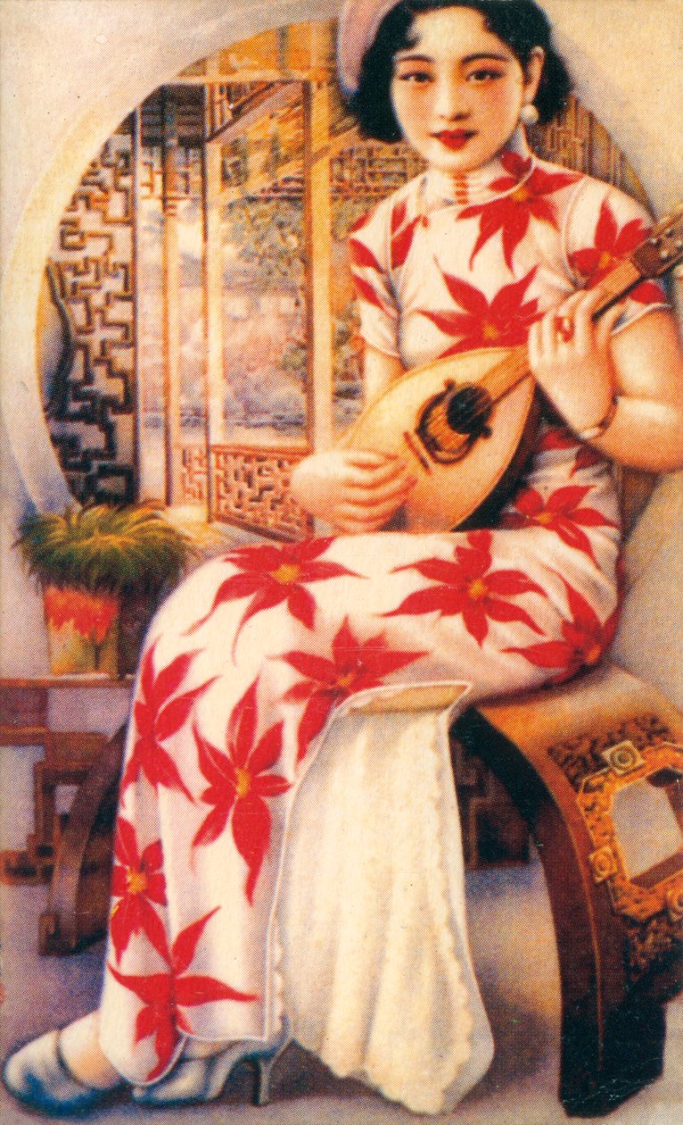 Şanghay reklam afişi, c1930