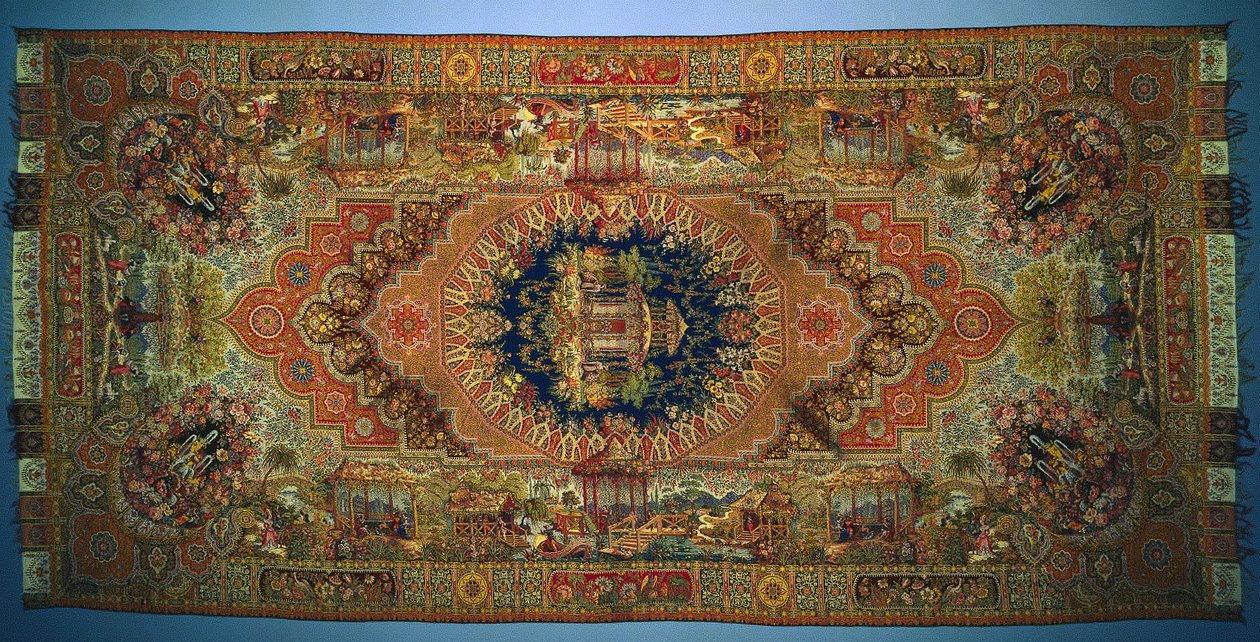 Tür Sahneli Şal, 1875-1899. by Unbekannt