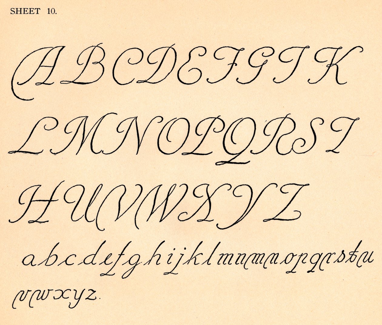 Sayfa 10, bir alfabe portföyünden, 1929 by Unbekannt