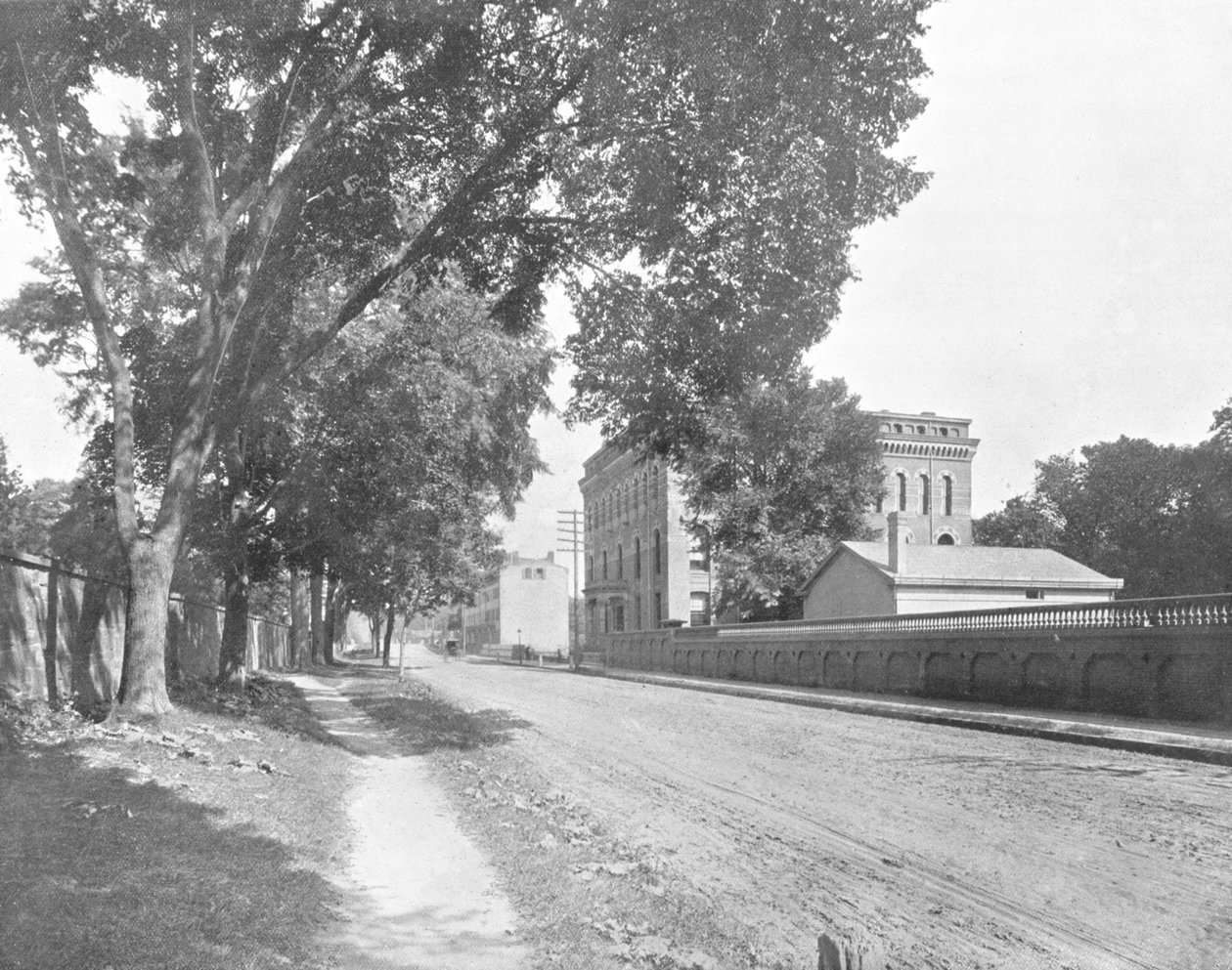 Sheffield Hall, Yale Koleji, New Haven, Connecticut, ABD, c1900. by Unbekannt