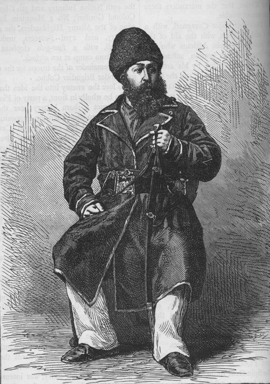 Sher Ali Khan, Cabul Emiri, c1880 by Unbekannt
