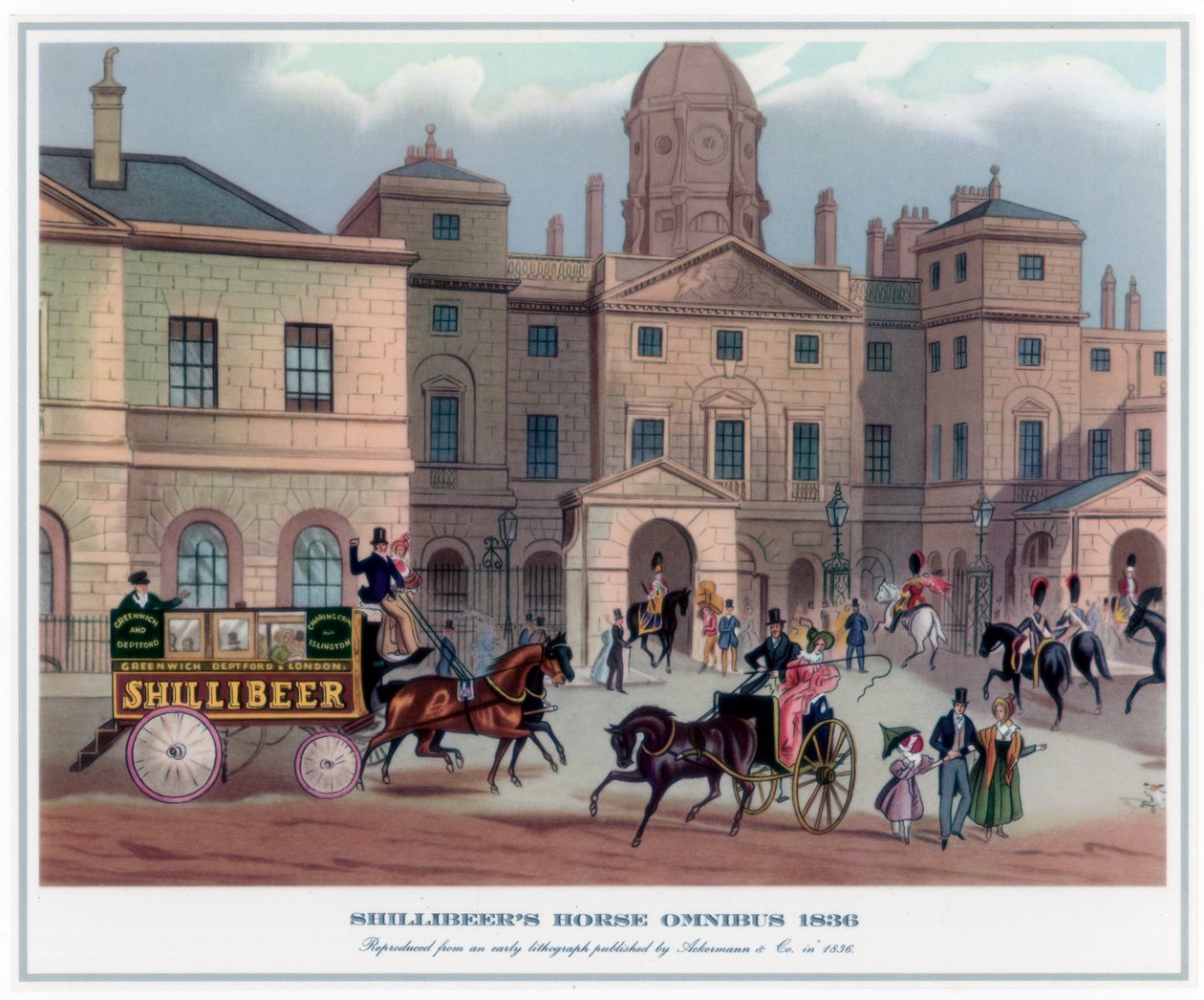 Shillibeers At Omnibüs, 1836 by Unbekannt