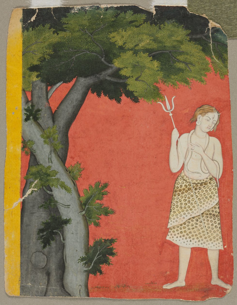 Ağaçların Altında Shiva, c. 1780. by Unbekannt