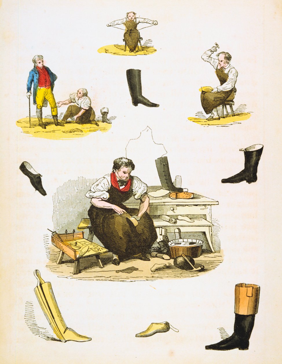 Ayakkabıcı, c1845 by Unbekannt