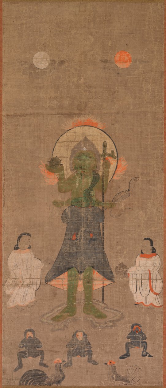 Shomen Kongo: Mavi Yüzlü Kongo, 17. yüzyıl. by Unbekannt