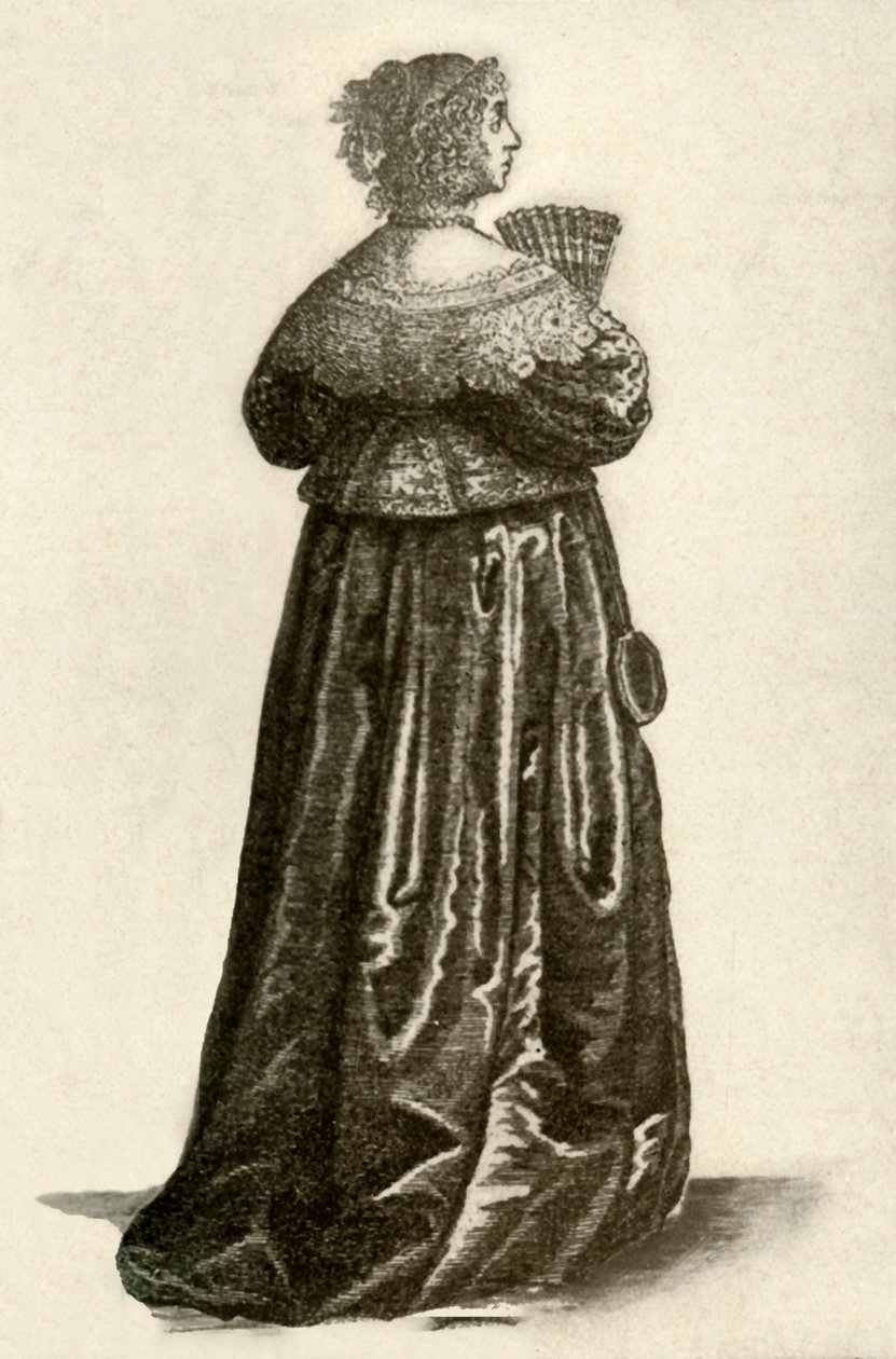 İngiliz bir beyefendinin elbisesini gösterir, 1640, 1937. by Unbekannt