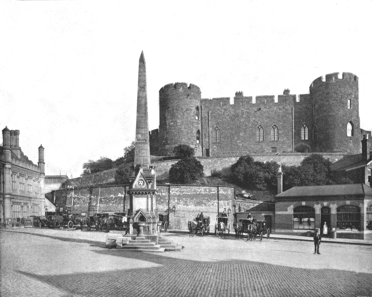 Shrewsbury Kalesi, Shrewsbury, Shropshire, 1894. by Unbekannt