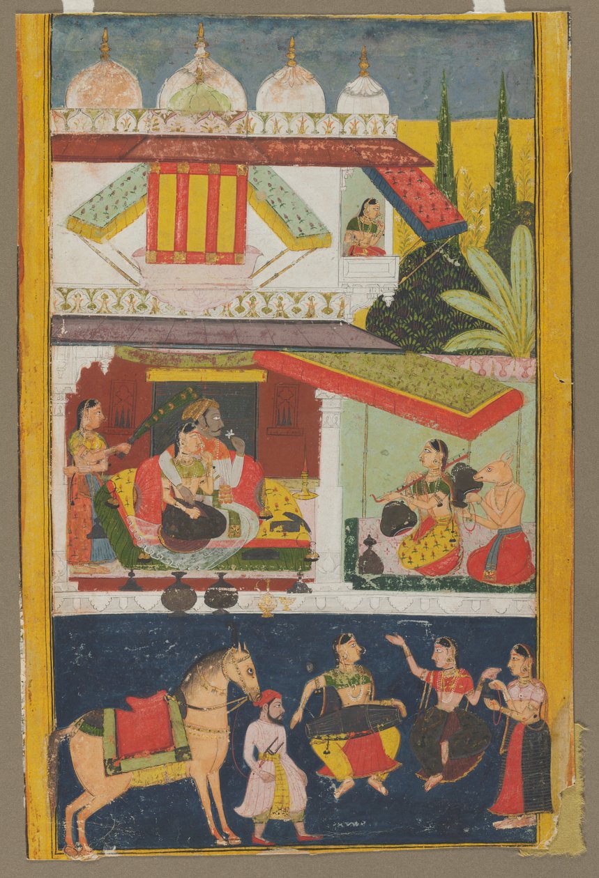Shri Raga, c. 1695. by Unbekannt