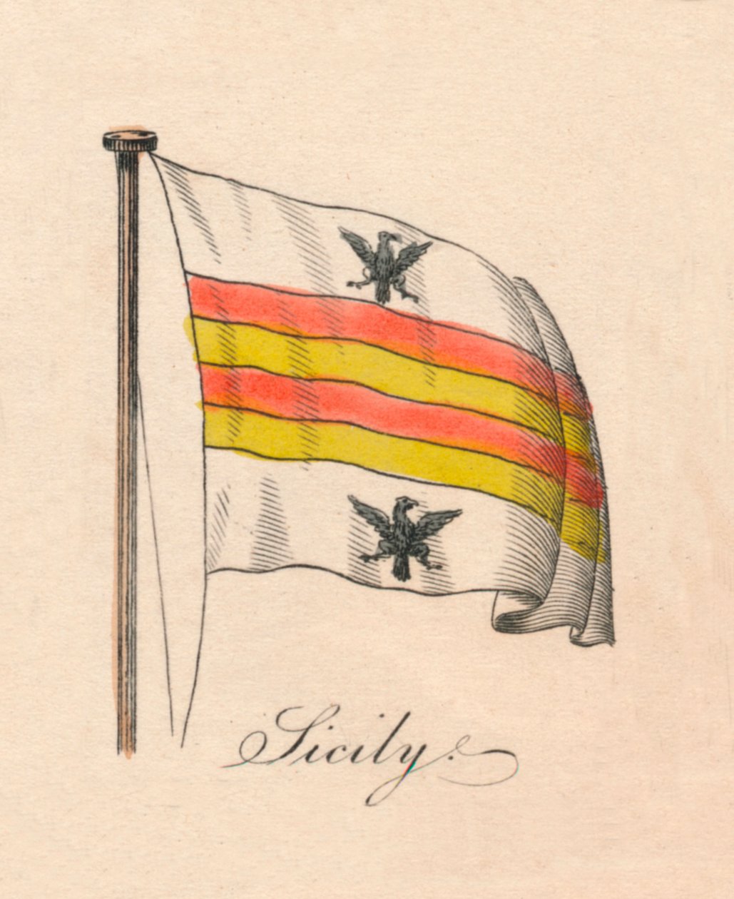 Sicilya, 1838 by Unbekannt