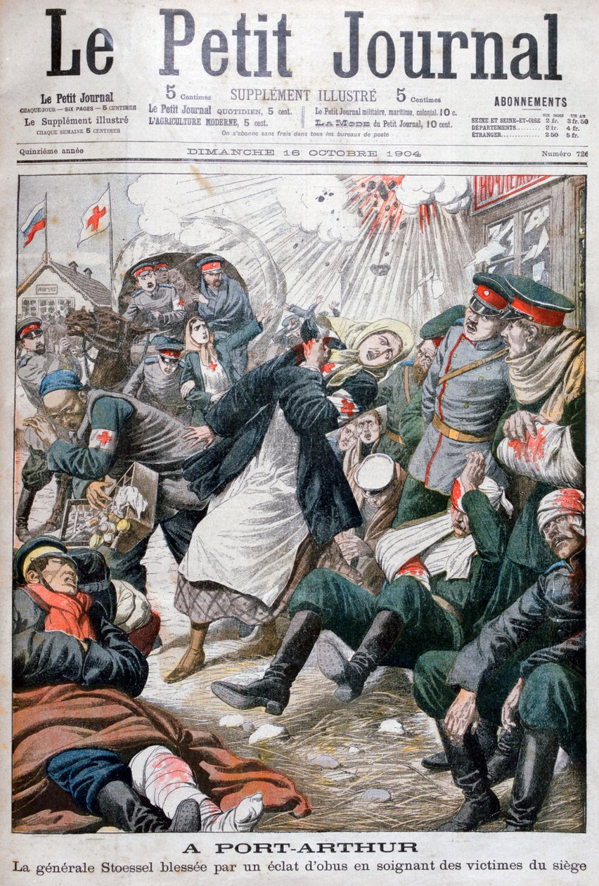 Port Arthur Kuşatması, Rus-Japon Savaşı, 1904 by Unbekannt