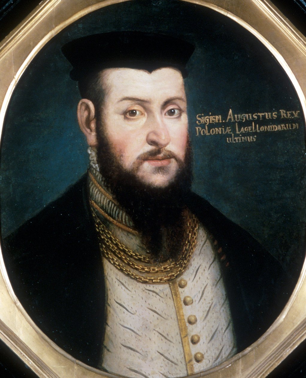 Sigismund II, Augustus, babası 1530-1548 ile birlikte Polonya