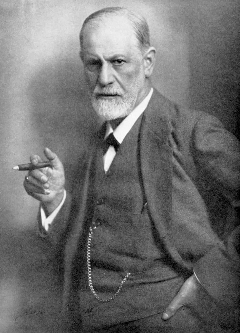 Sigmund Freud 1856-1939, Avusturyalı nörolog by Unbekannt