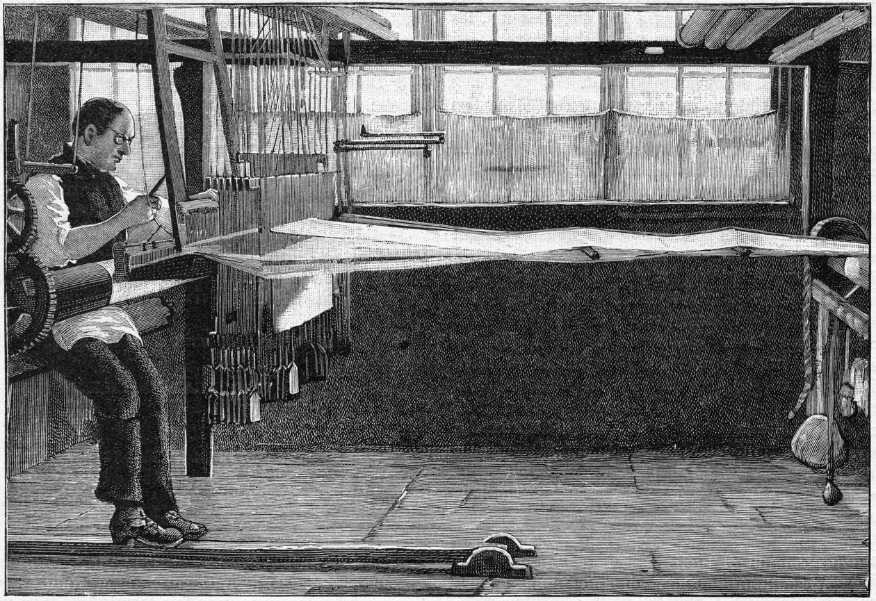 İpek dokumacı, Bethnal Green, Doğu Londra, 1893 by Unbekannt