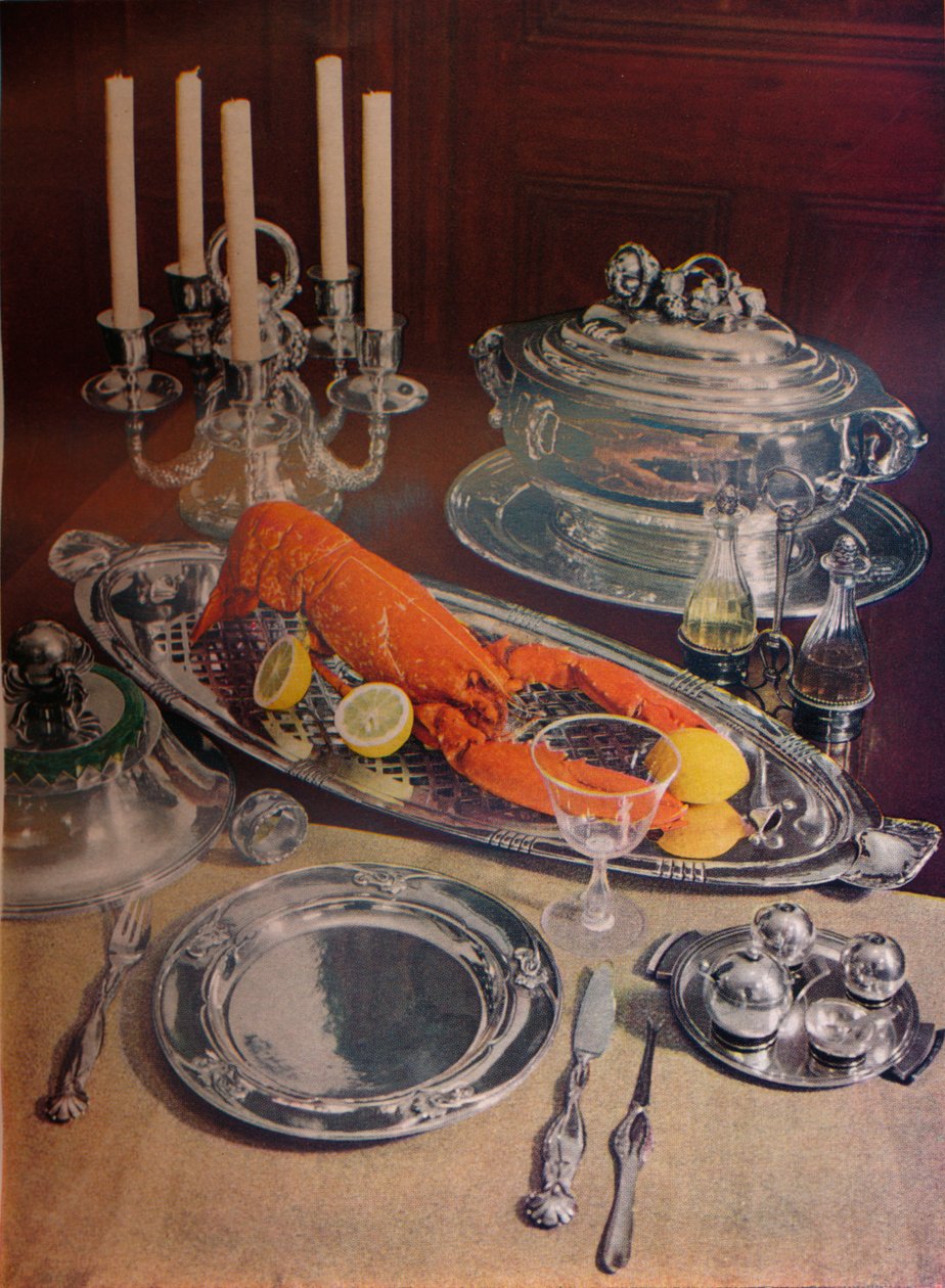 Gümüş Akşam Yemeği Servisi, 1936. by Unbekannt