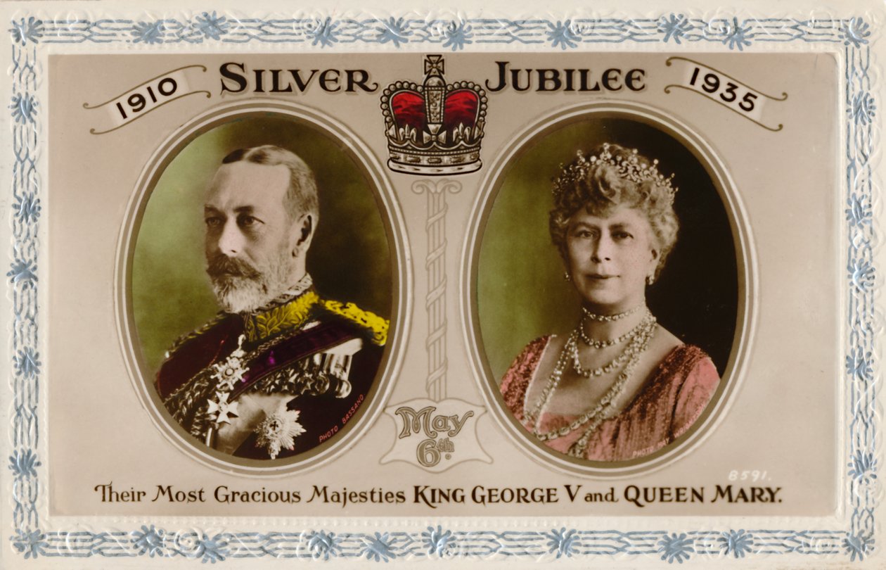 Gümüş Jübile 1910-1935, 6 Mayıs - Kral George V ve Kraliçe Mary, 1935. by Unbekannt