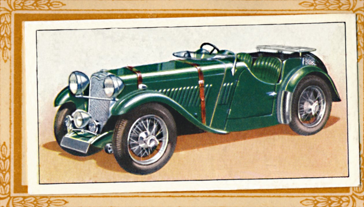 Şarkıcı 1 12 Litre Le Mans İki Kişilik, c1936 by Unbekannt