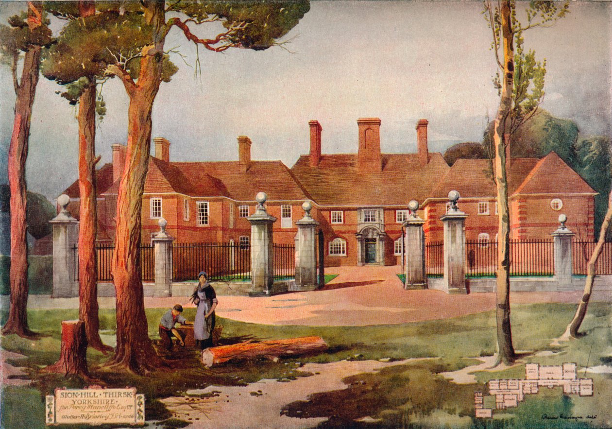 Sion Tepesi, Thirsk, Yorkshire, c1913 by Unbekannt