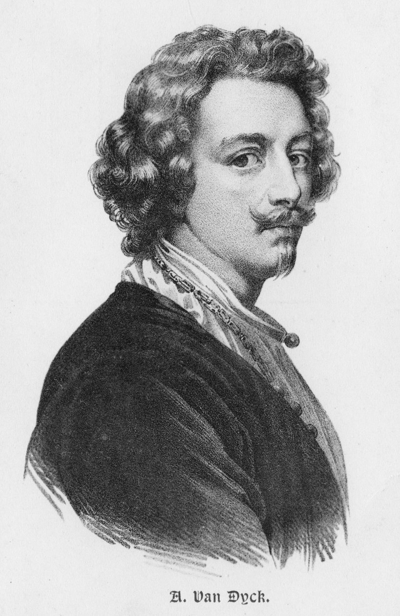 Sir Anthony van Dyck 1599-1641, Flaman ressam, 20. yüzyılın başlarında by Unbekannt