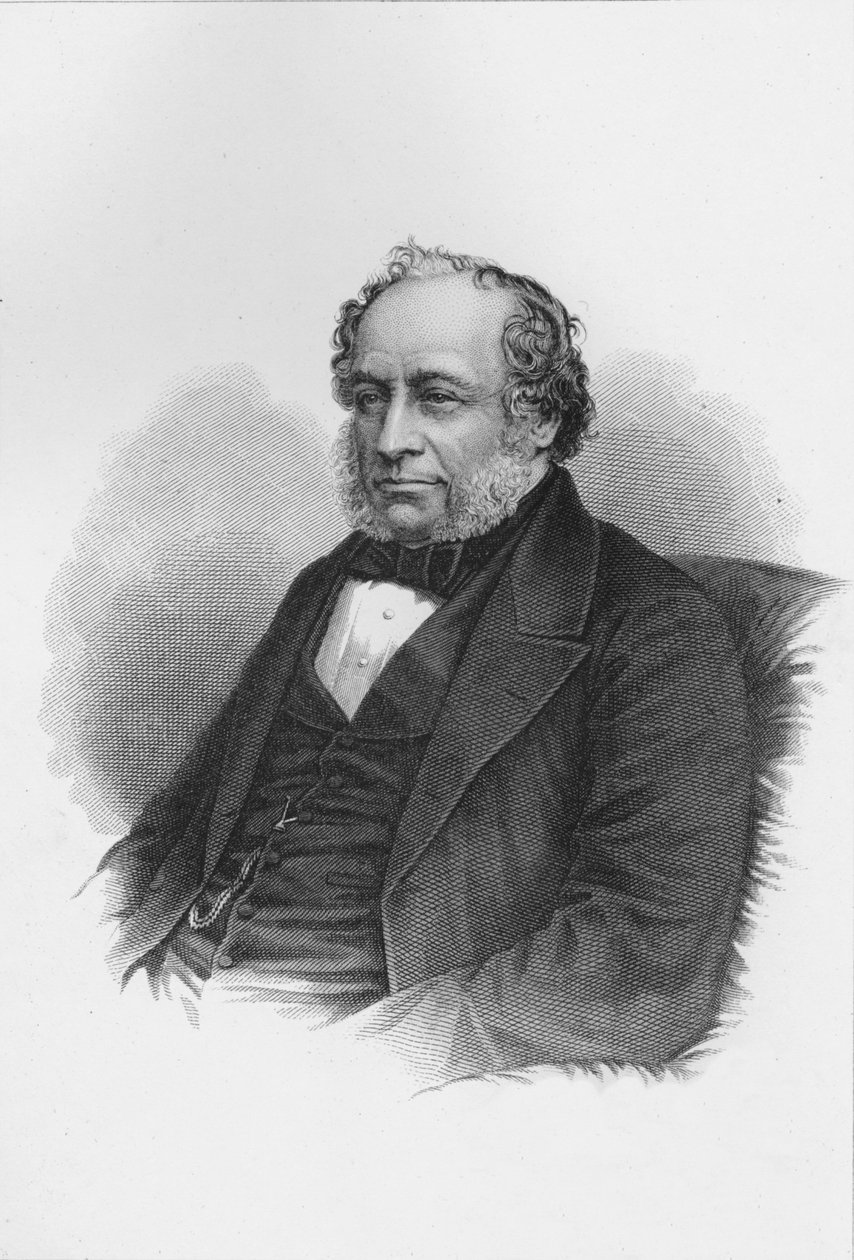 Sir Charles Barry, İngiliz mimar, c1840 1878 by Unbekannt
