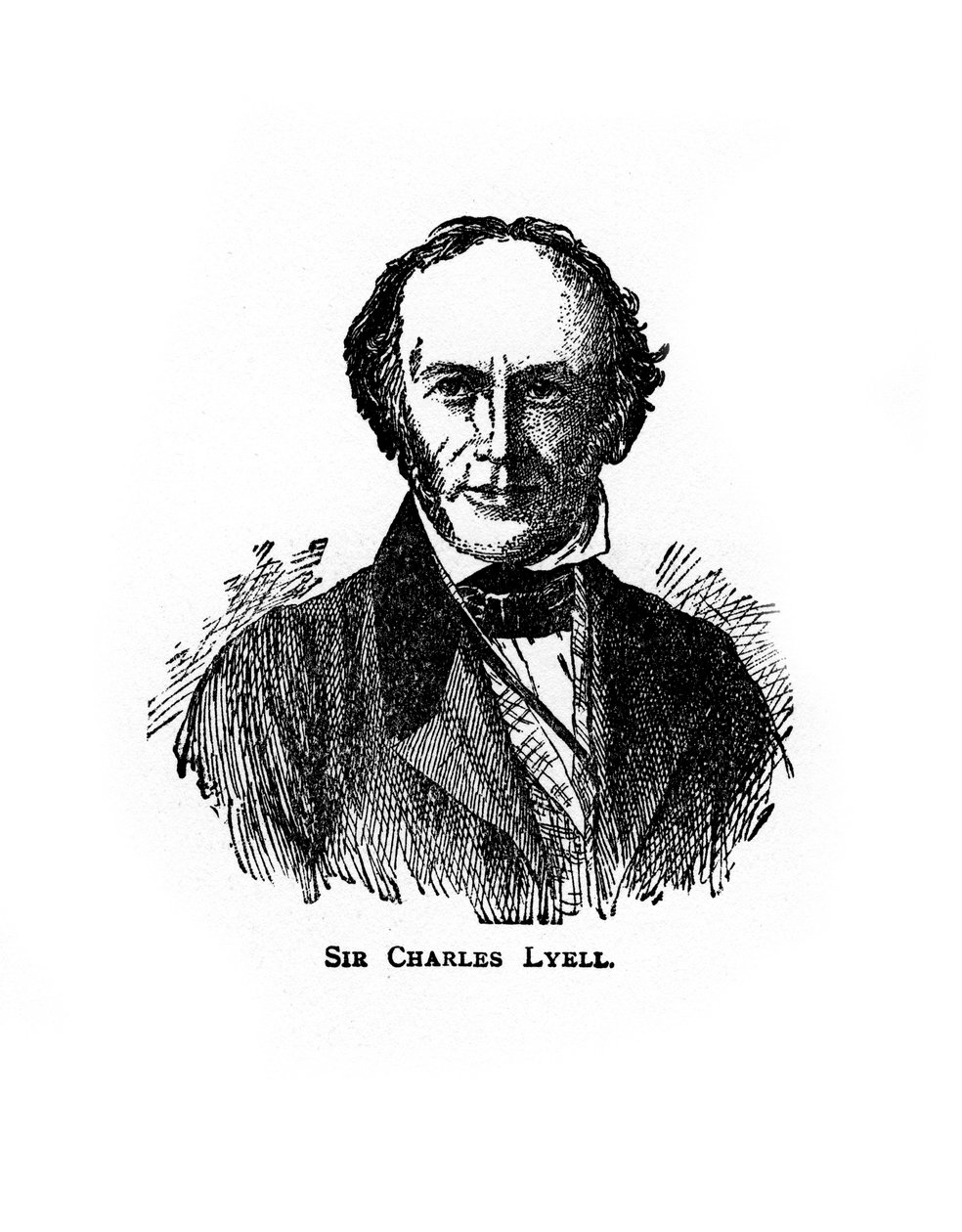 Sir Charles Lyell, 19. yüzyıl İngiliz hukukçusu ve jeologu, 20. yüzyıl by Unbekannt