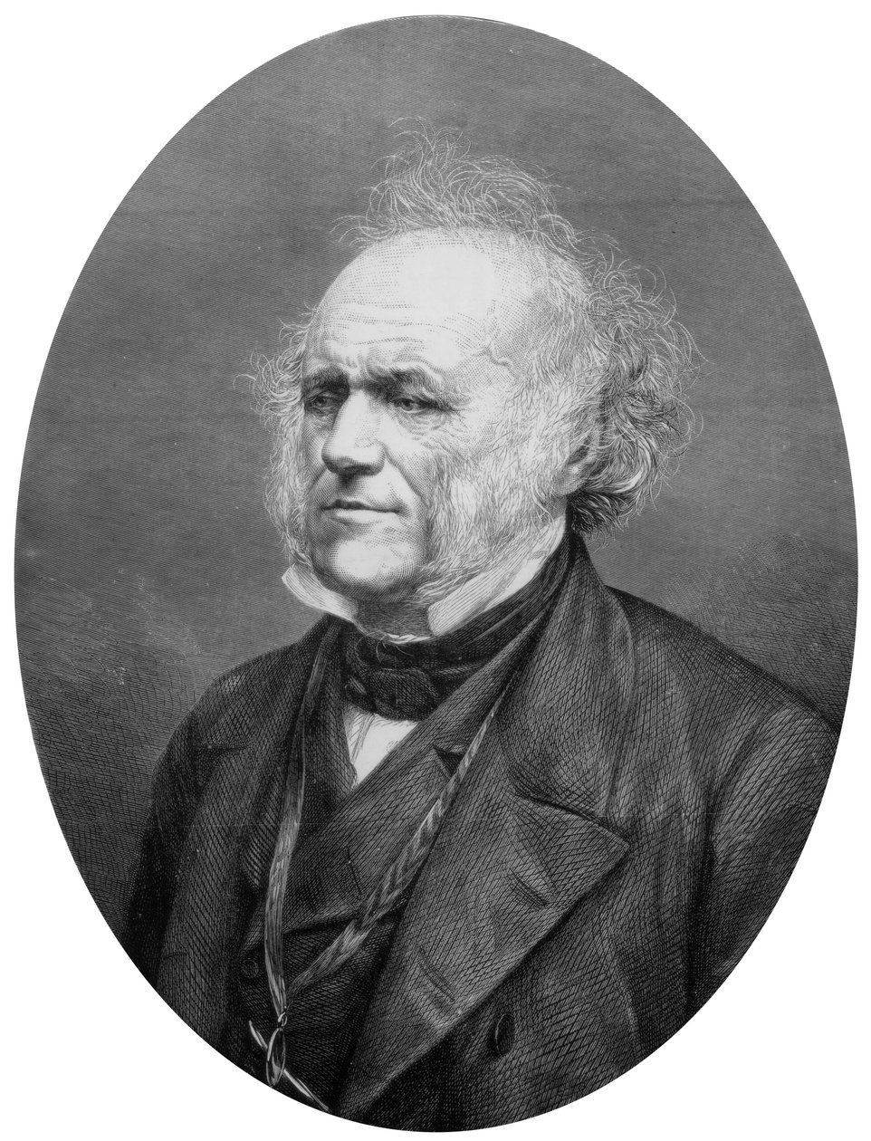 Sir Charles Lyell, 1 Baronet, İskoç avukat ve jeolog, 1875 by Unbekannt