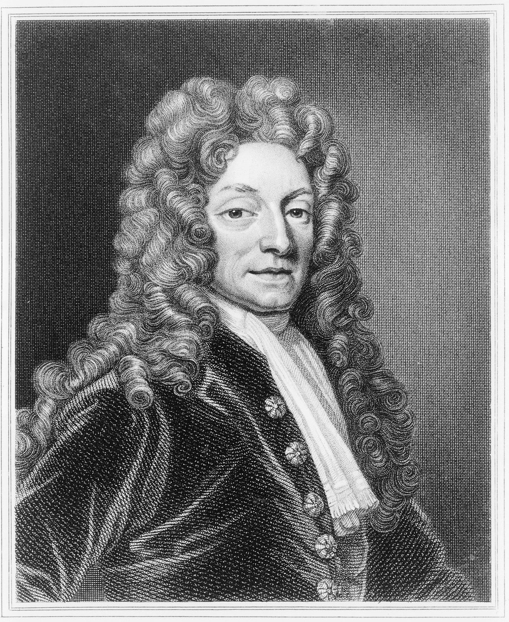 Sir Christopher Wren, İngiliz mimar, c1680 by Unbekannt