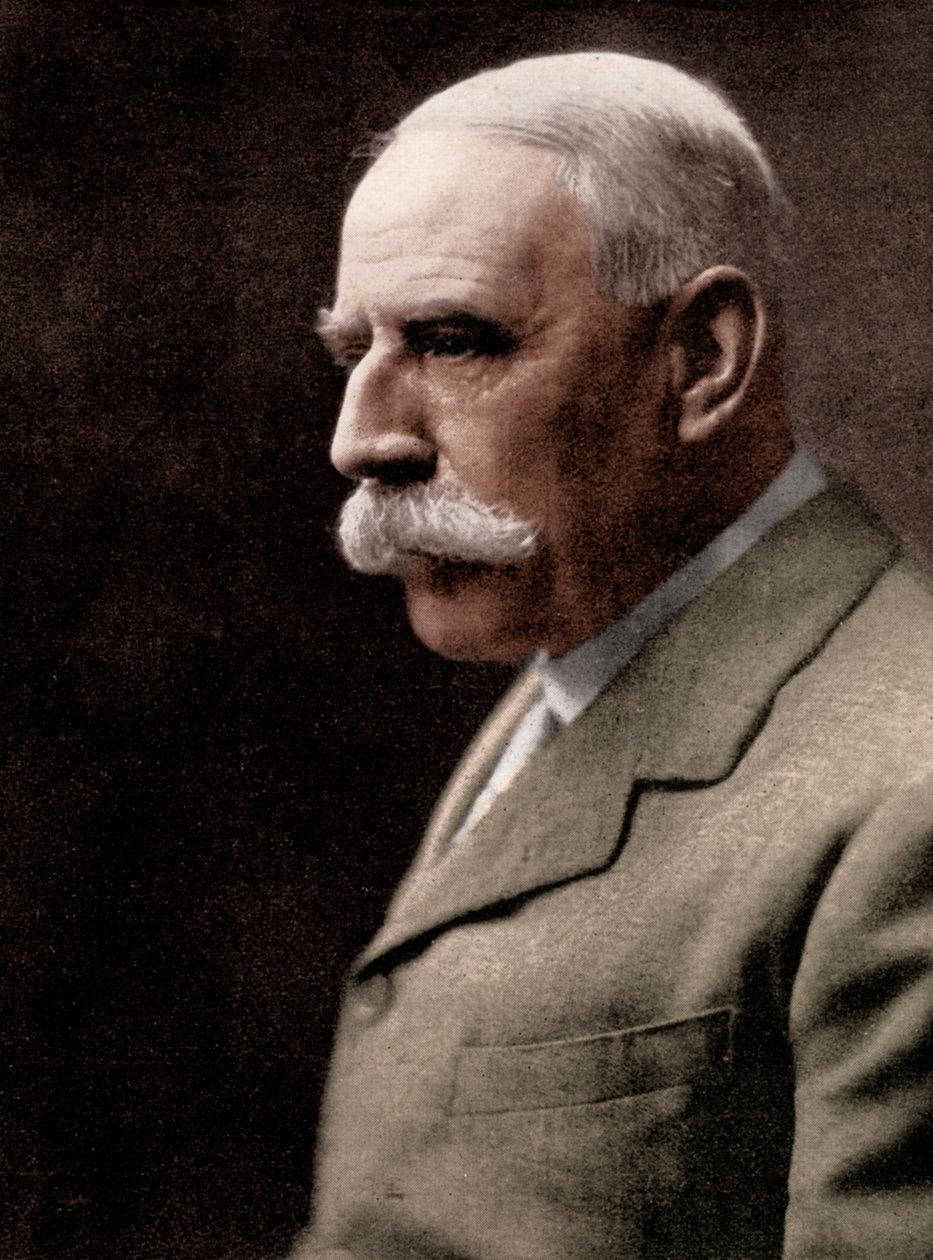 Sir Edward Elgar, 1857-1934, İngiliz besteci, 20. yüzyılın başlarında. by Unbekannt