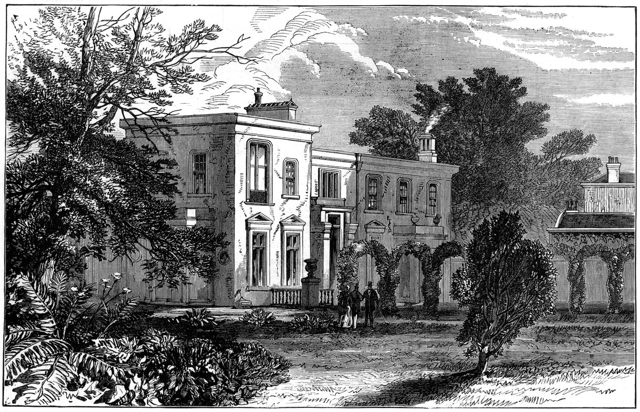 Sir Edwin Landseers 1802-1873 evi, Brighton, Doğu Sussex, 1874 by Unbekannt