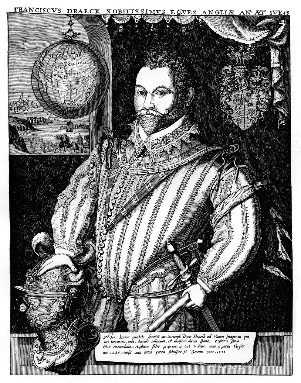 Sir Francis Drake, 16. yüzyıl, 1910 by Unbekannt