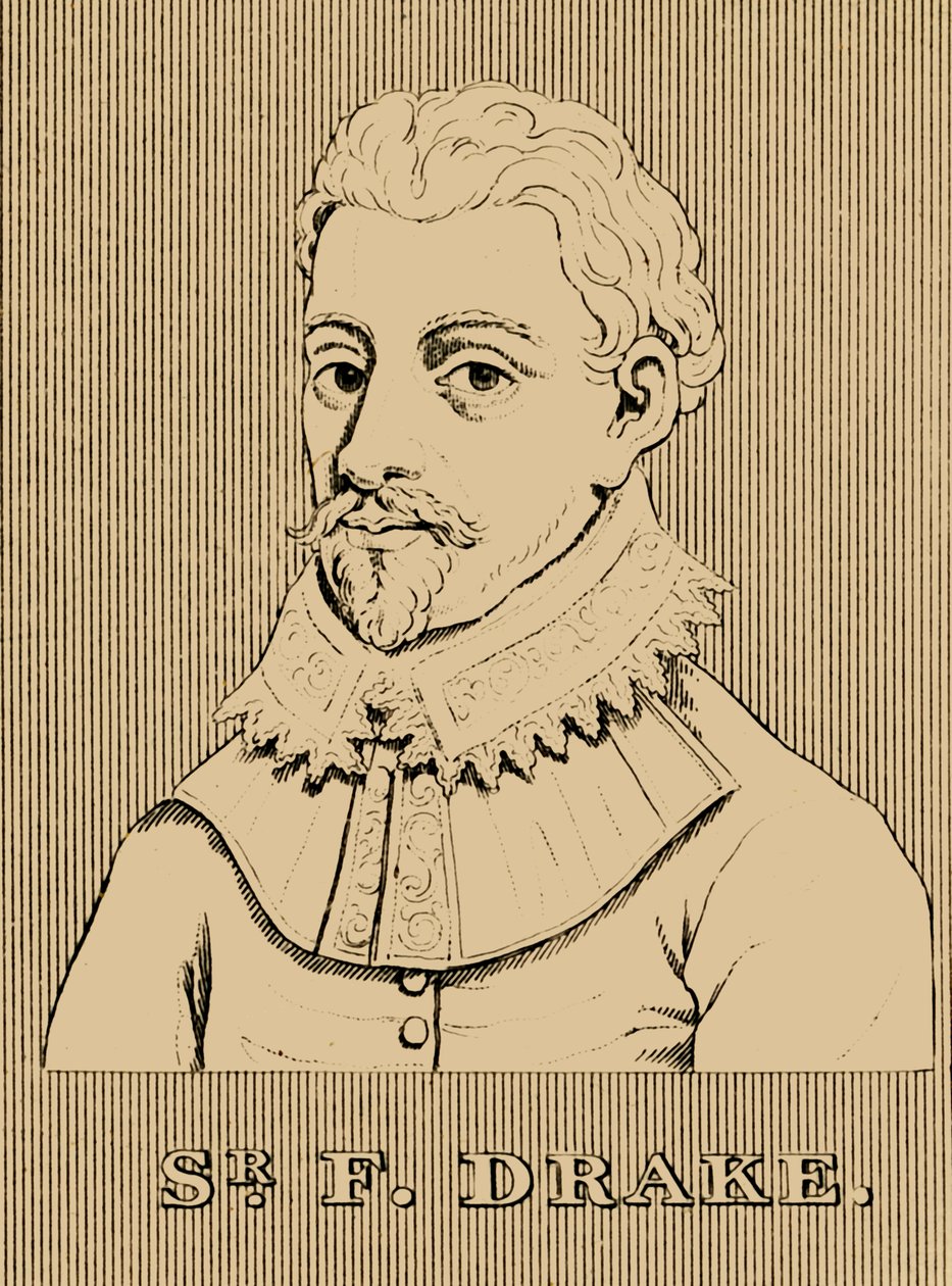 Sir Francis Drake, c1540-1596, 1830. by Unbekannt