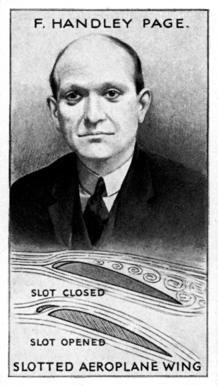 Sir Frederick Handley Page, İngiliz sanayici, c1924 by Unbekannt