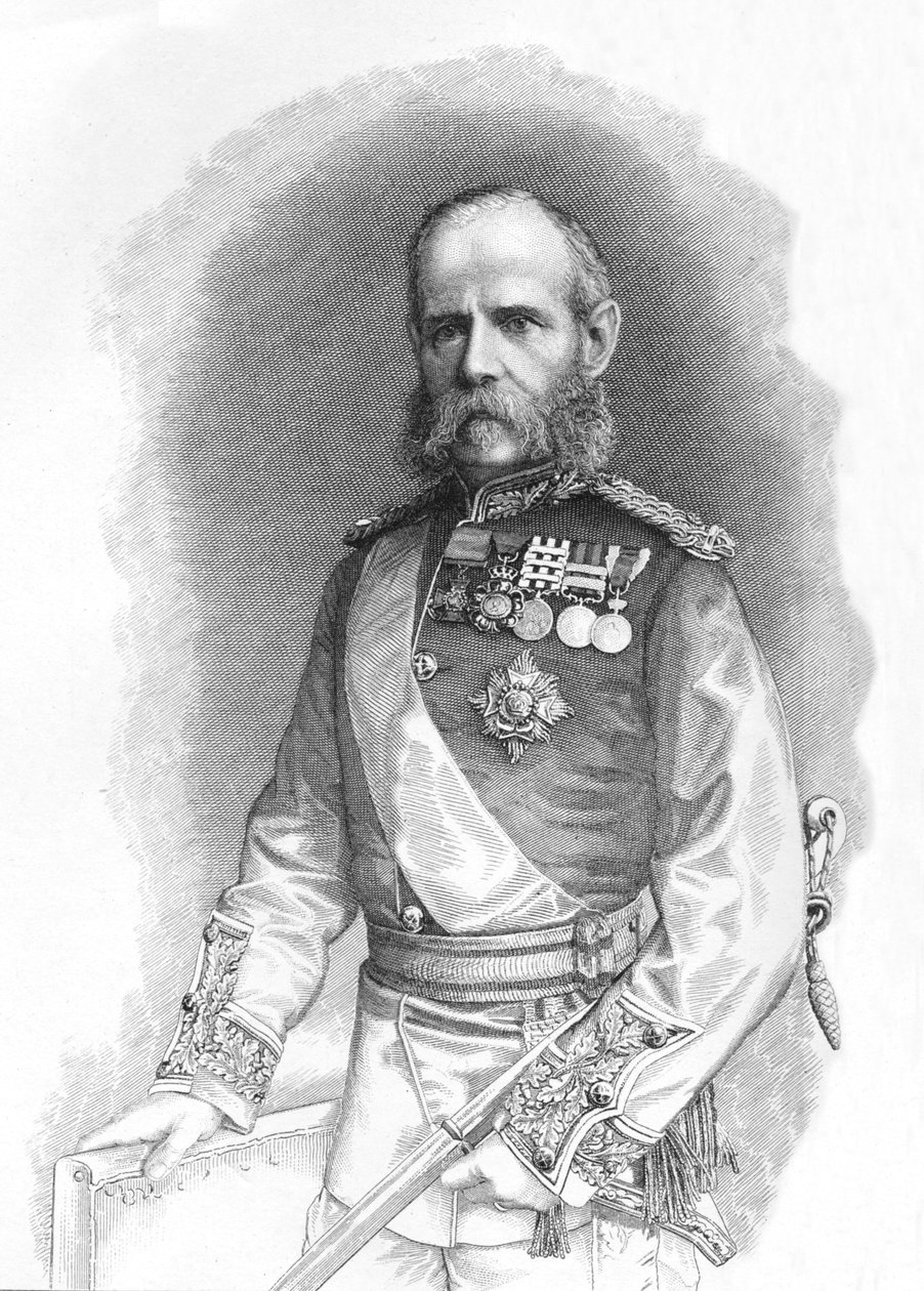 Sör Frederick Roberts, c1880 by Unbekannt