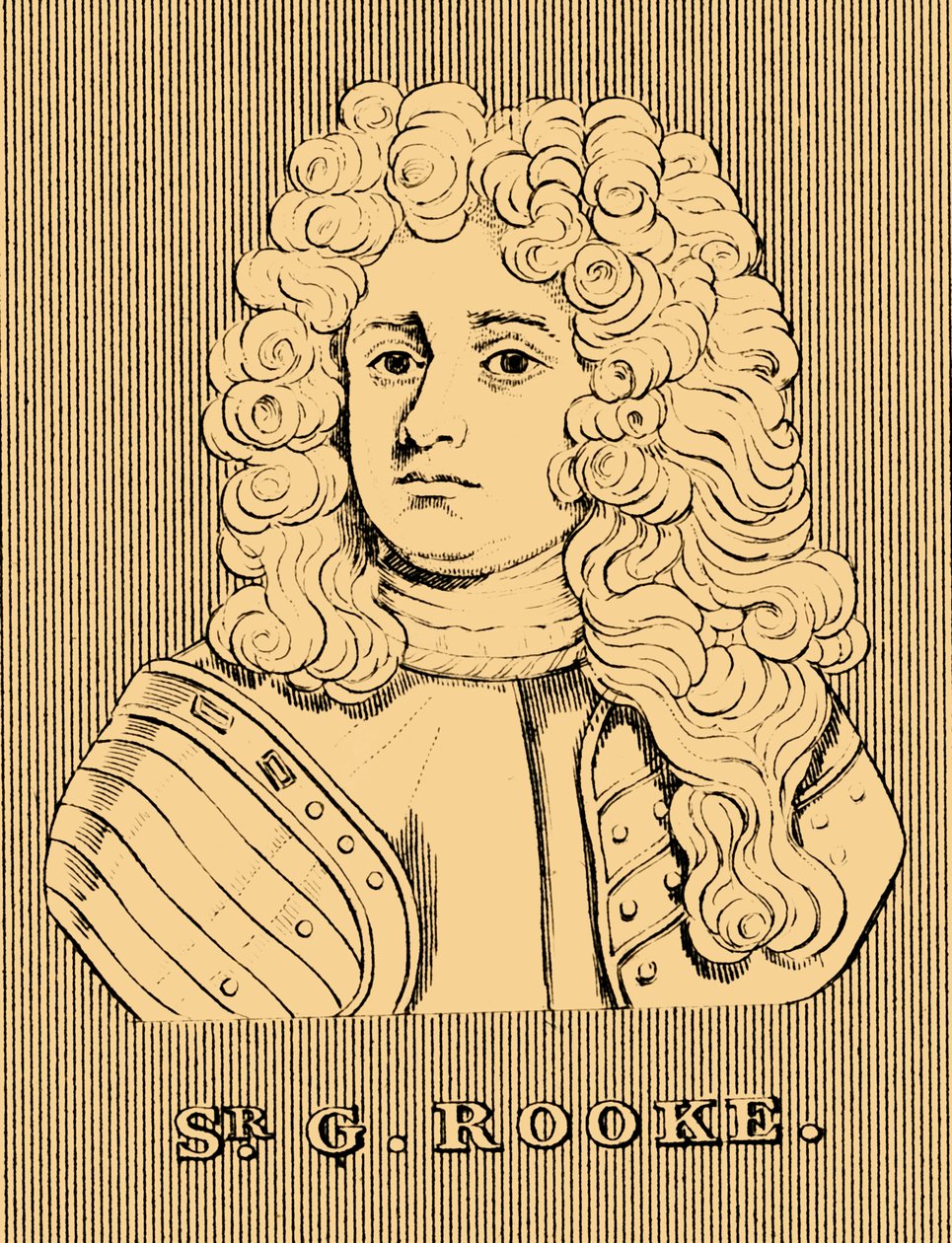 Sir G. Rooke, 1650-1709, 1830. by Unbekannt