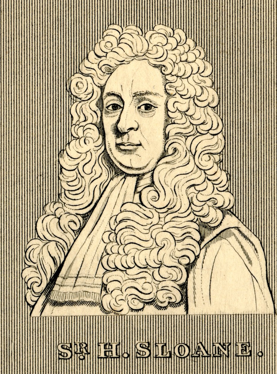 Sir H. Sloane, 1660-1753, 1830. by Unbekannt