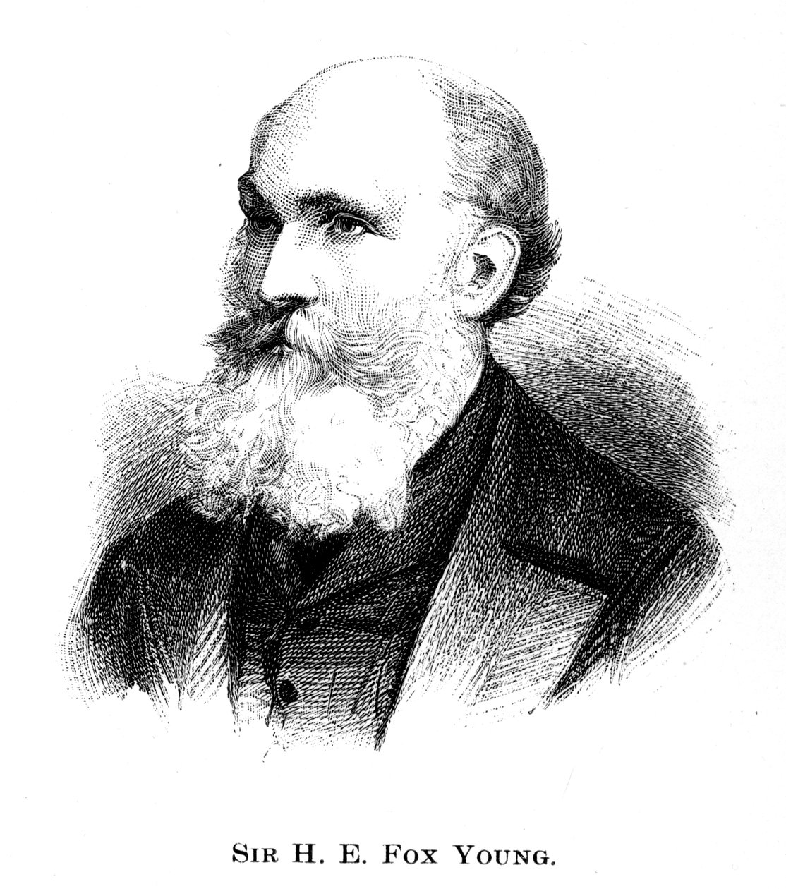 Sir Henry Edward Fox Genç, 1886 by Unbekannt