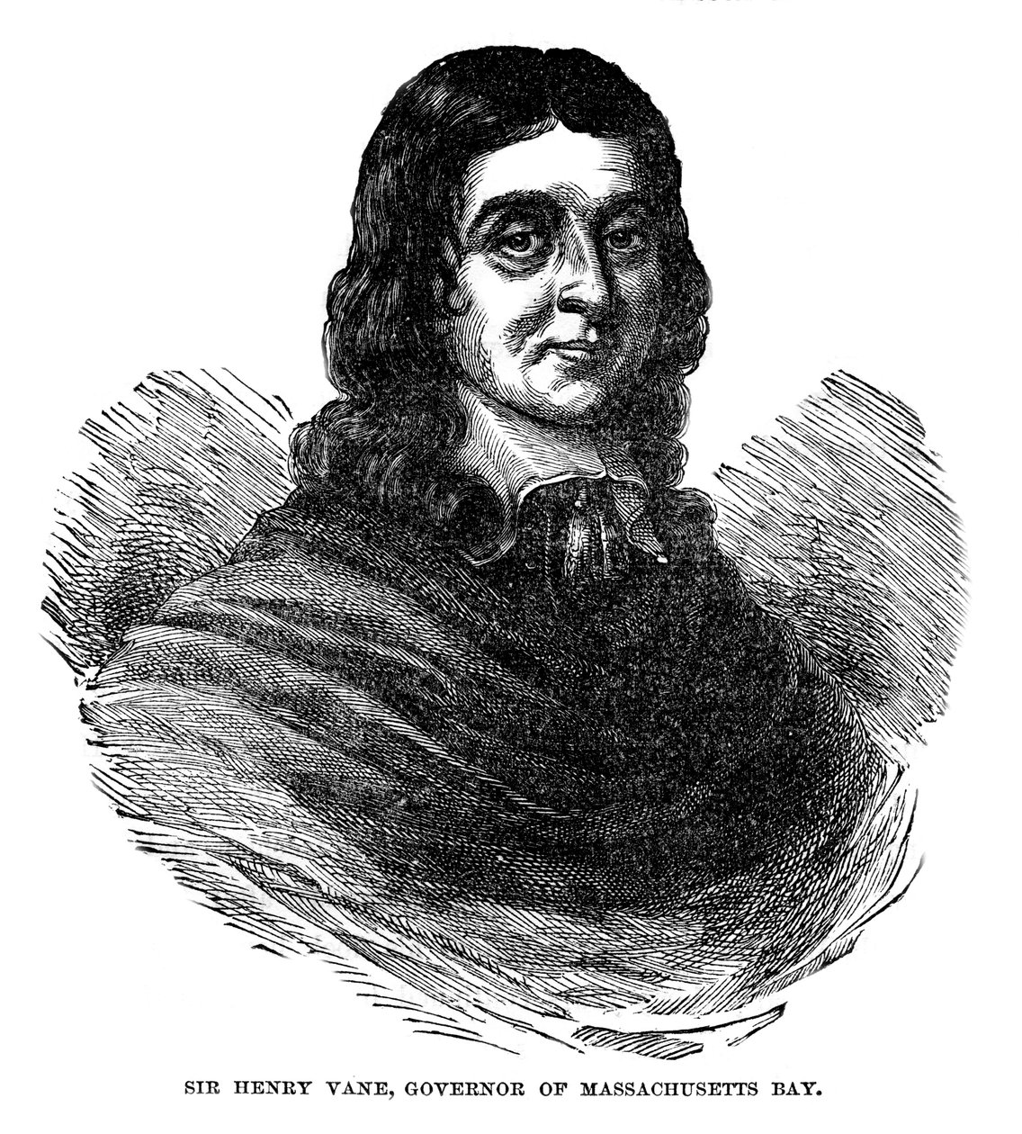Sir Henry Vane, Massachusetts valisi, 1872 by Unbekannt