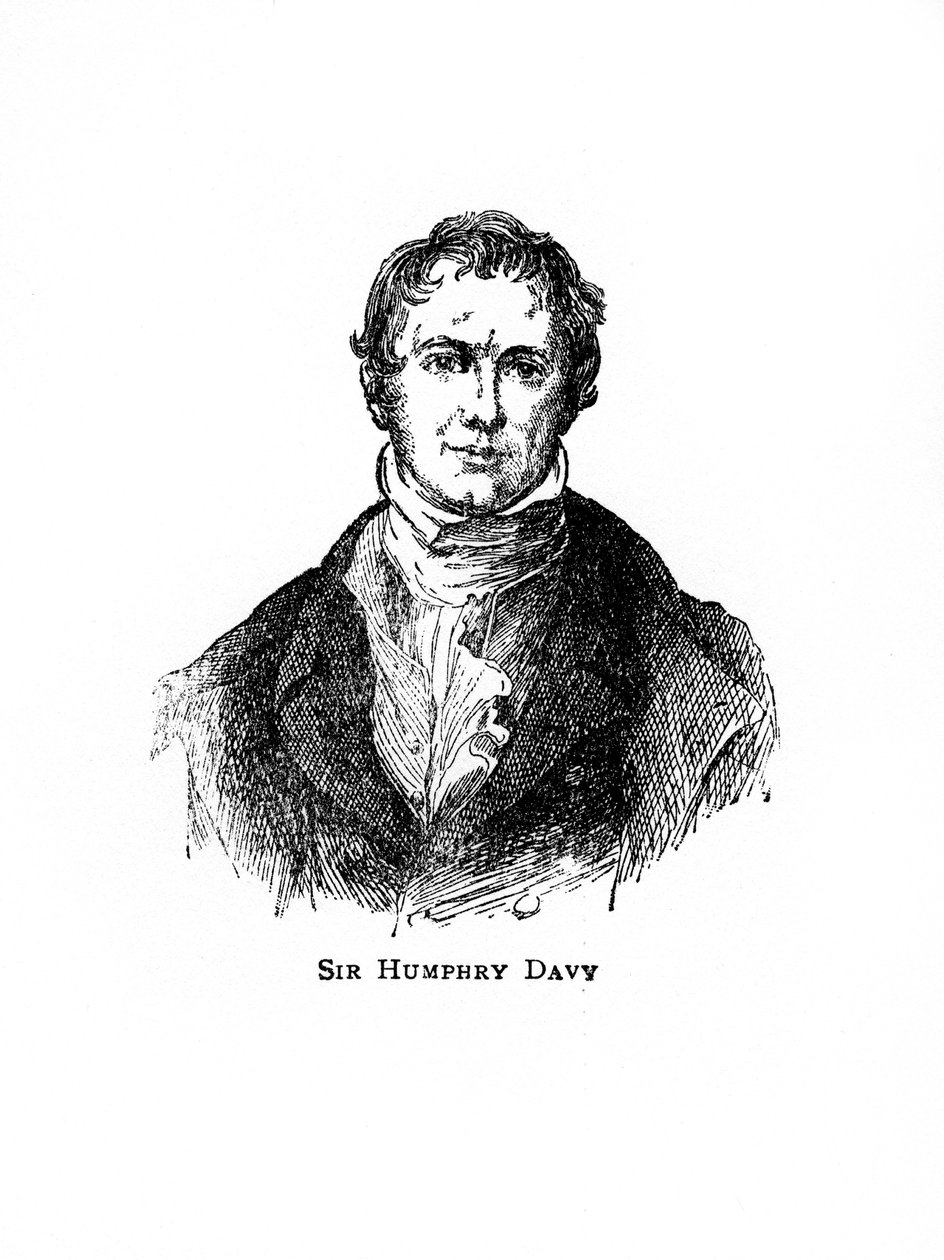 Sir Humphry Davy, Cornish kimyager ve fizikçi, 20. yüzyıl by Unbekannt