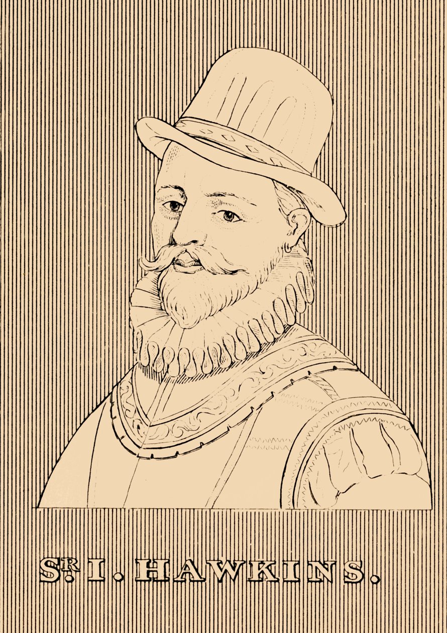 Sir I. Hawkins, 1532-1595, 1830. by Unbekannt