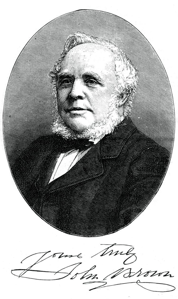 Sir John Brown, İngiliz sanayici, c1880 by Unbekannt